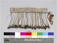 藏品(男子貝珠銅鈴腿飾)的圖片